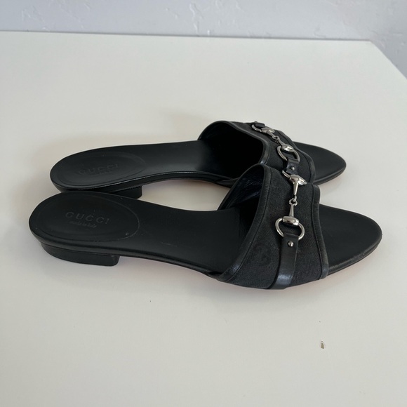 Auth VTG GUCCI Sandals - Picture 2 of 9